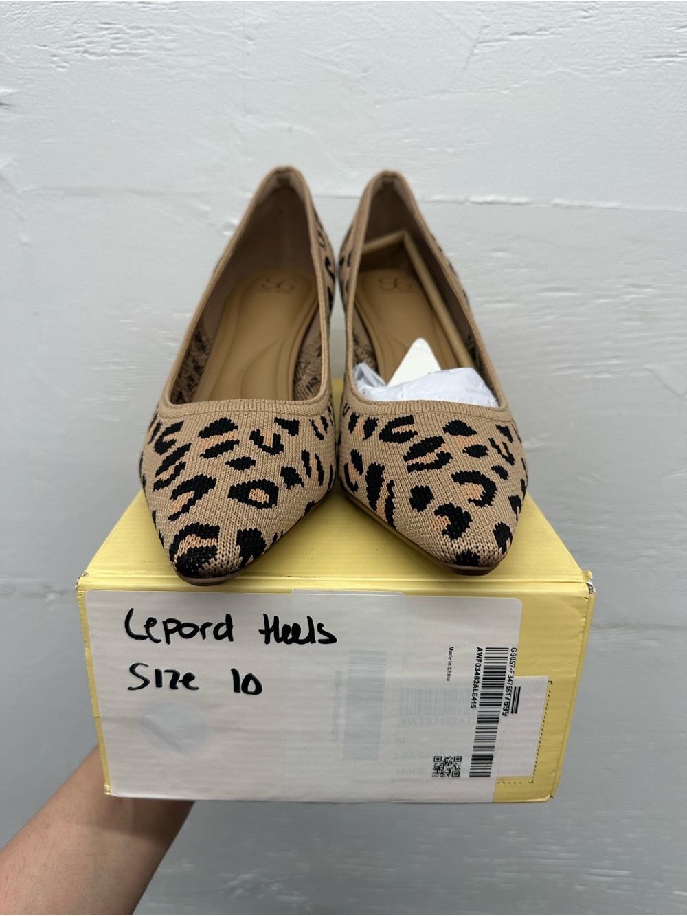 Cosy island Lepord heels